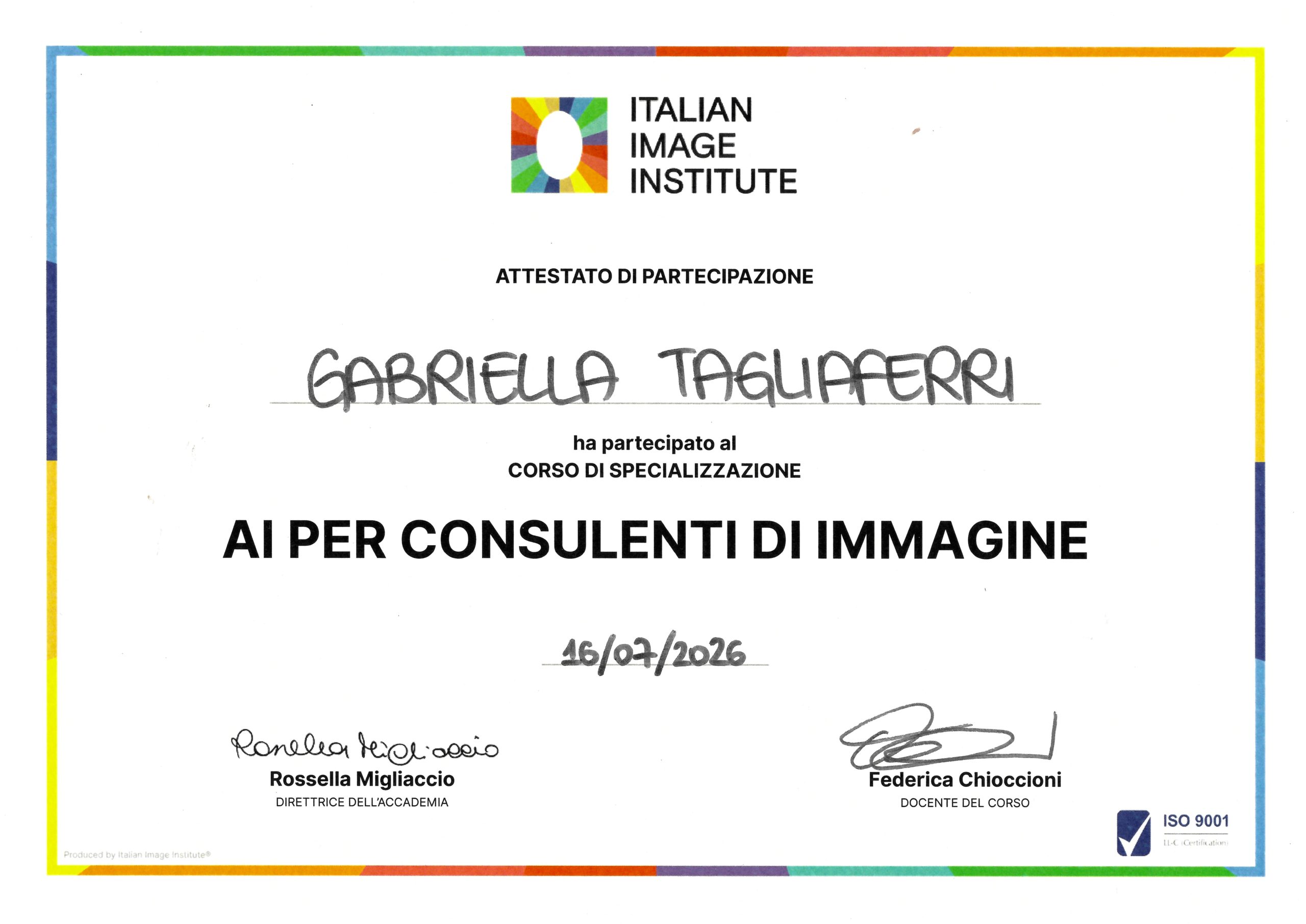 Personal Styling - Italian Image Institute